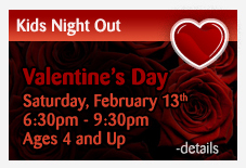 Kids Night Out: Valentines Day