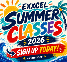 Exxcel Summer Classes 2026 Exxcel Summer Classes 2026